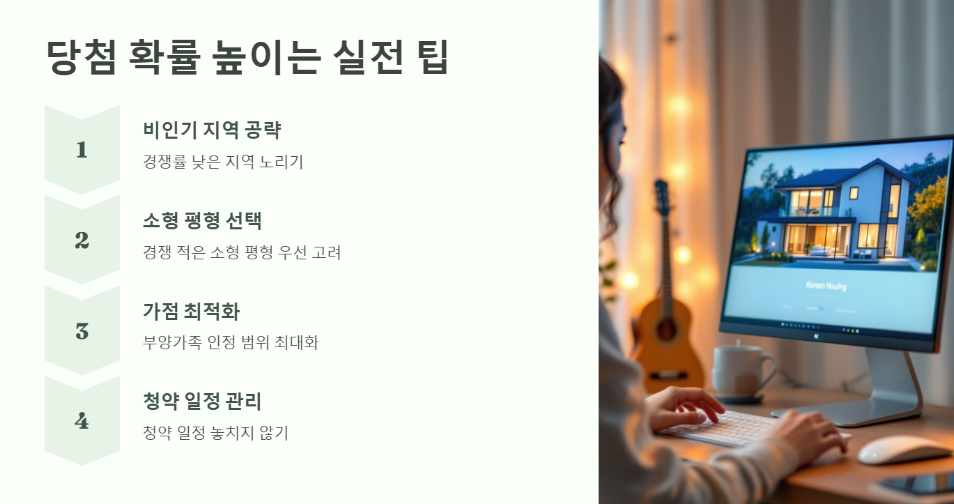 당첨 확률을 높이는 실전 팁