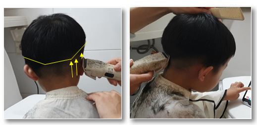 집에서 남자아이 머리 예쁘게 자르는 방법