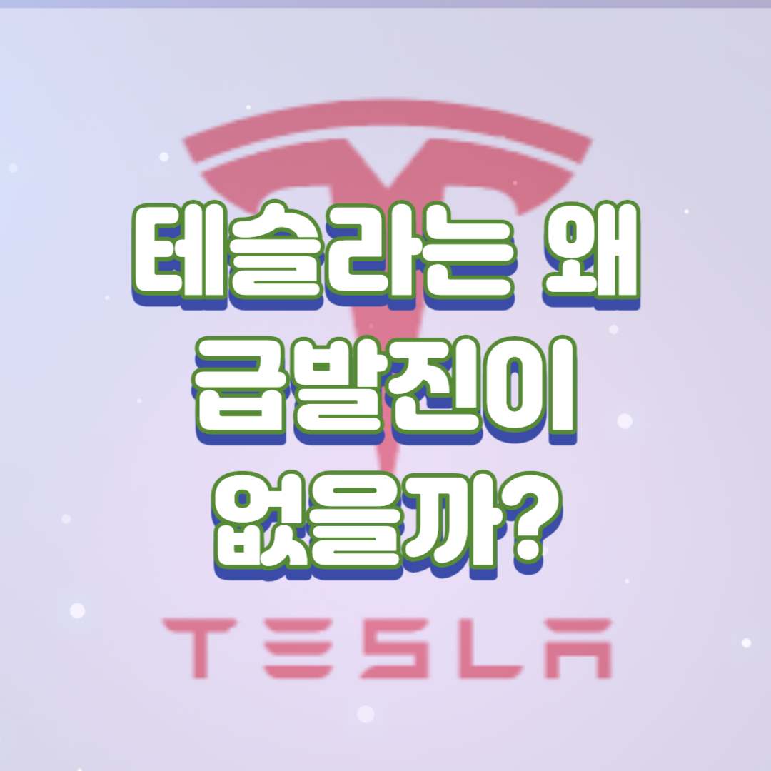 테슬라는 왜 급발진이 없을까?