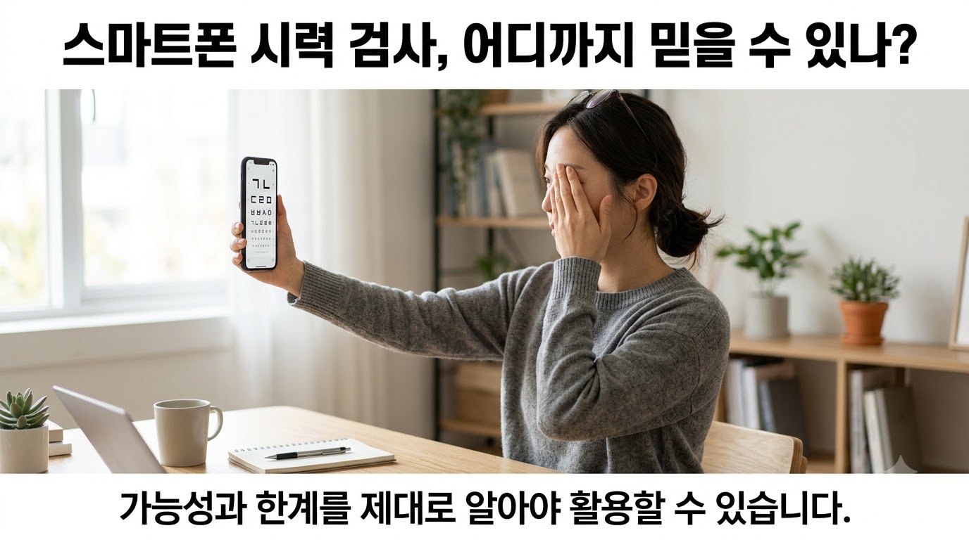 스마트폰 시력검사 앱