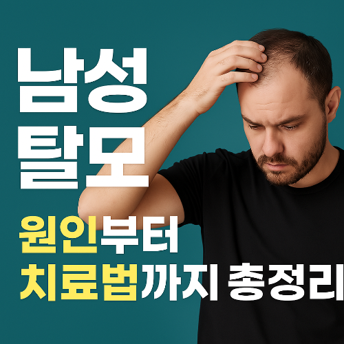 남성 탈모 완벽 가이드: 원인부터 치료까지 한눈에 정리