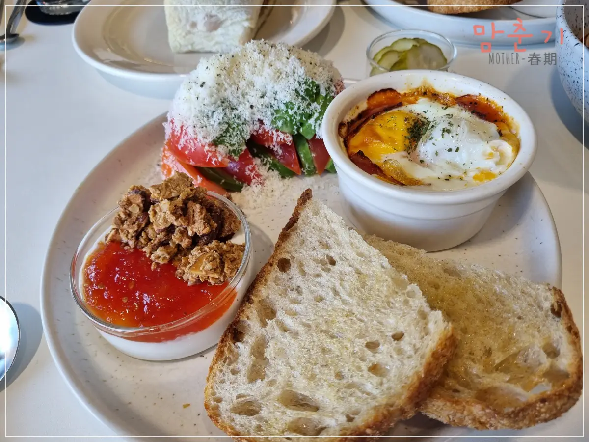 오런카페-브런치플레이트-브런치메뉴사진