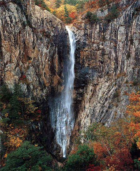 설악산 대표경관(공룡능선 암봉&amp;#44; 통왕성폭포&amp;#44; 대승폭포)