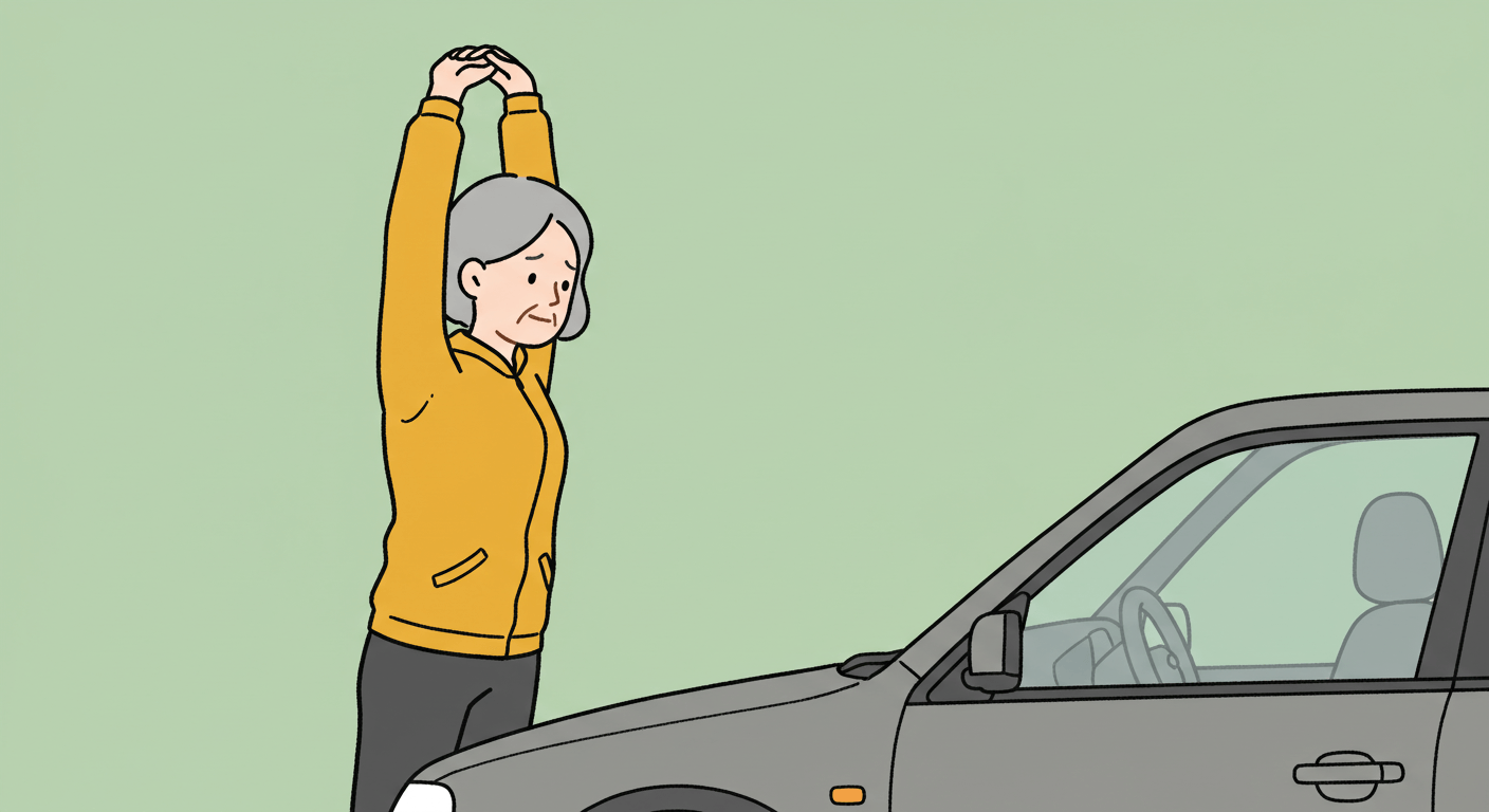 운전 전 준비운동과 스트레칭