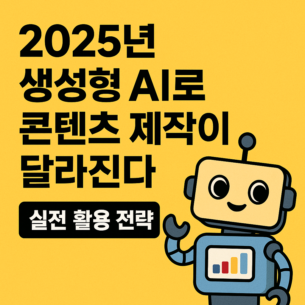 생성형 AI가 콘텐츠 제작을 혁신하는 방법과 실전 전략