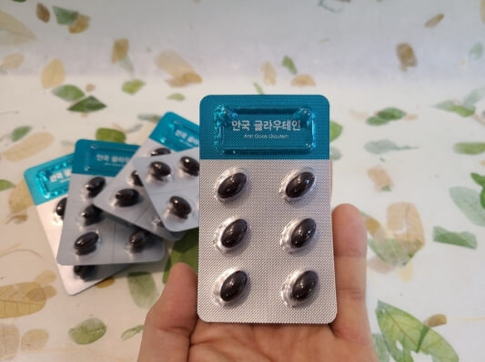 글라우테인 캡슐 사진