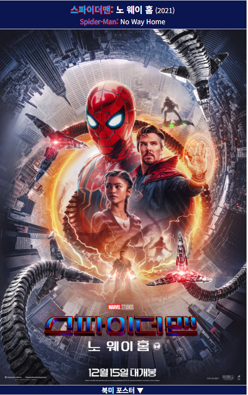 스파이더맨: 노 웨이 홈 (Spider-Man: No Way Home, 2021) 포스터 사진