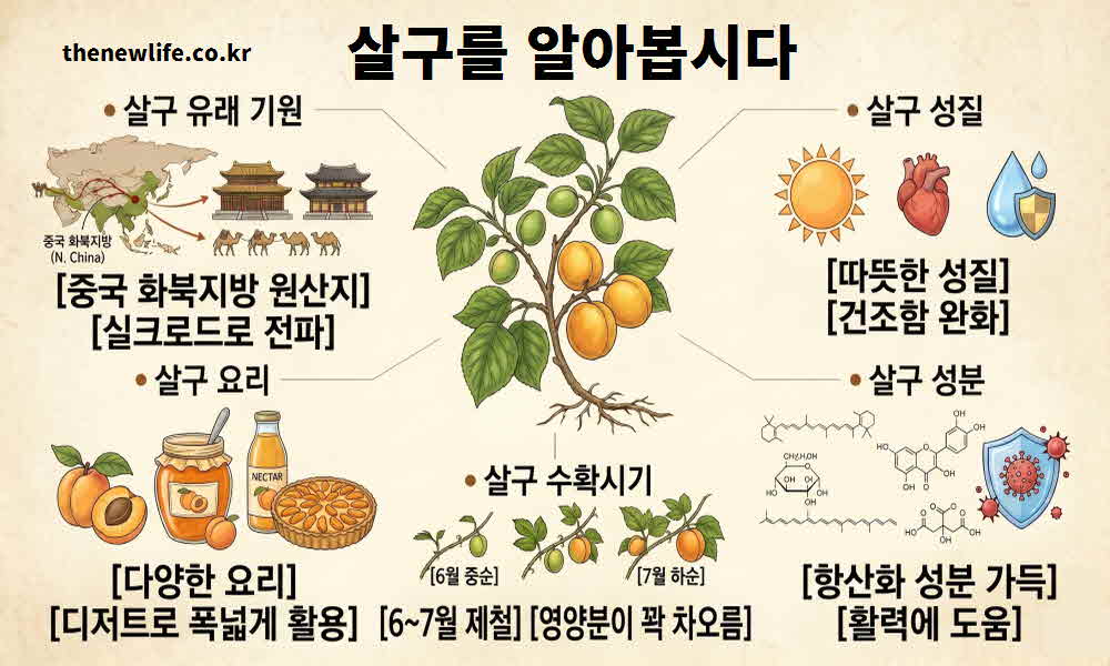 살구 효능 유래 기원