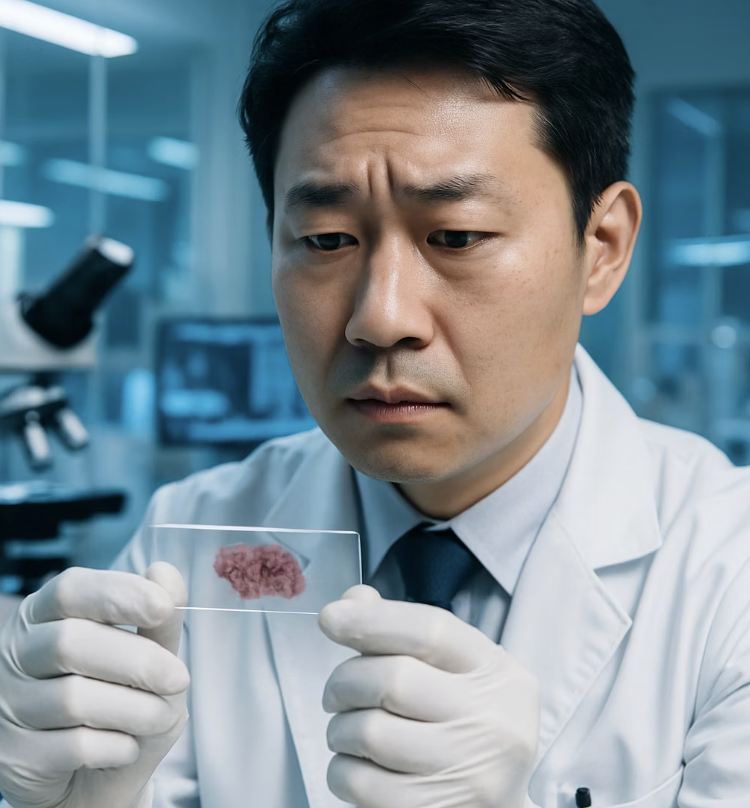 숨어있는 핏자국, '객혈'