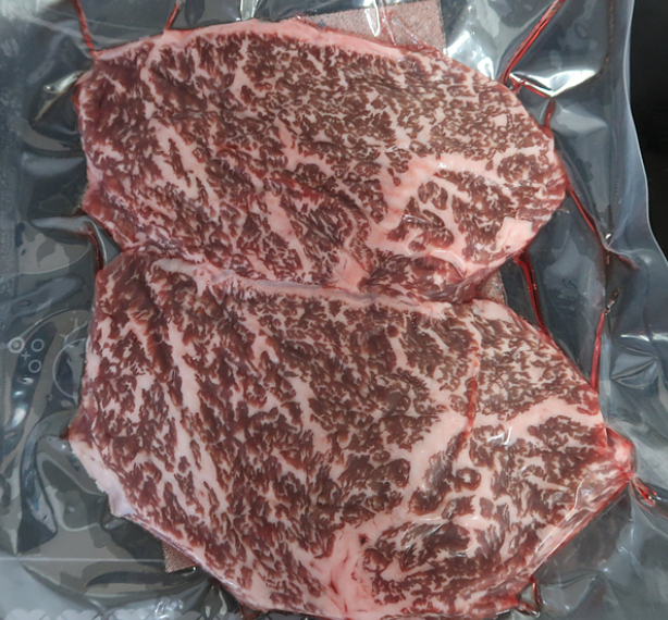 진공포장한 소고기