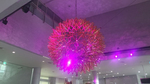 전남 고흥 나로우주센터 우주과학관 2층전시관 통로 조형물