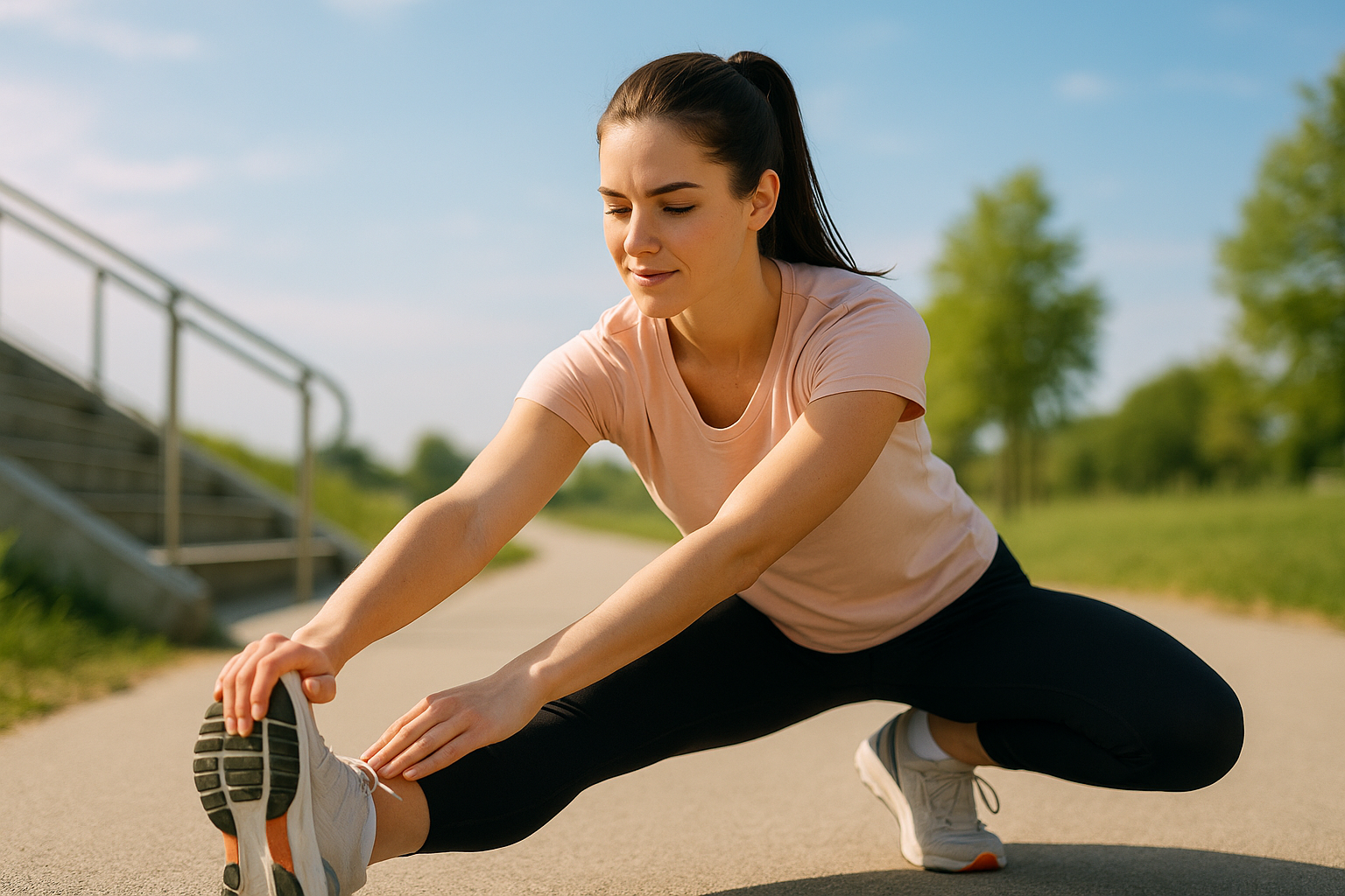 러닝 전 스트레칭은 필수