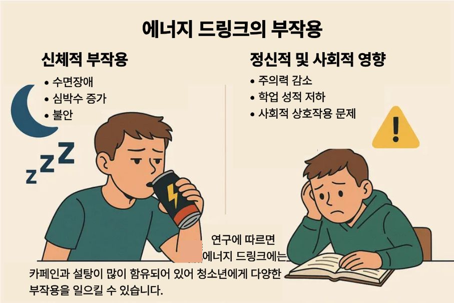 영국, 16세 미만 에너지 음료 판매 금지 법 시행 관련 이미지
