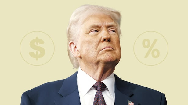 트럼프 대통령의 모습