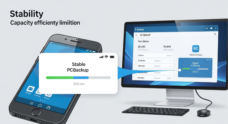 PC 백업 (안정적이고 용량 제한 적음)