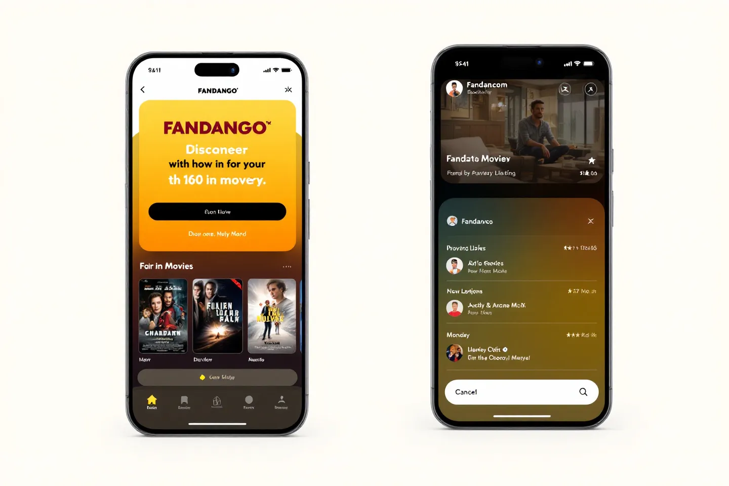 Fandango (미국) 미국 전역 극장 예매&amp;#44; 좌석 선택 기능 및 다양한 리뷰 제공