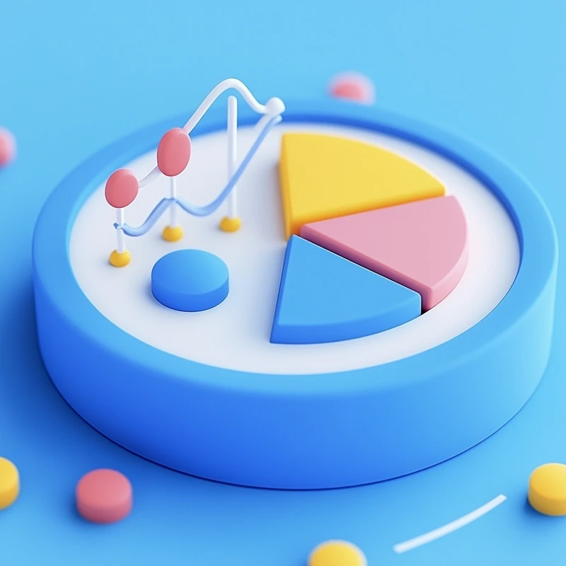 연금 ETF 투자에서 성장주, 가치주, 배당주 ETF 비중이 명확하게 드러나는 원형 차트 그래프. 2025 연금 포트폴리오 배분, 가치주 ETF, 성장주 비중 조정 방법, 데이터 기반 투자 전략, 시각적 정보 제공.