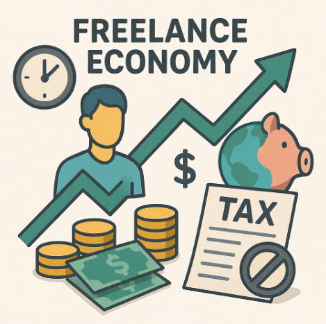 프리랜서 경제의 성장과 세금 제도의 문제점