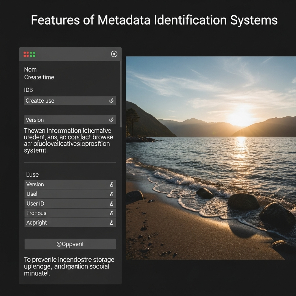 메타데이터 기반 식별 체계의 특징