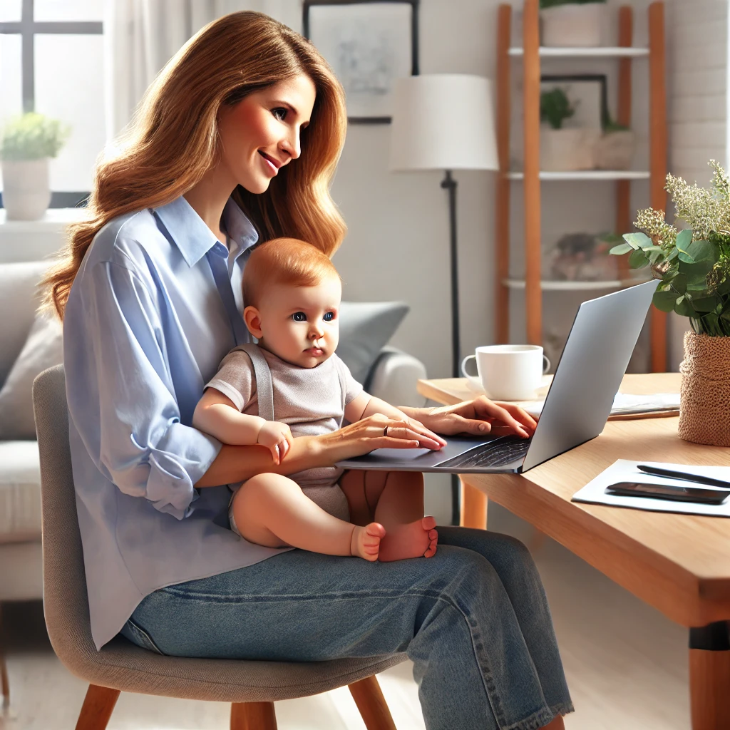 육아휴직 급여인상/제도변화 그림