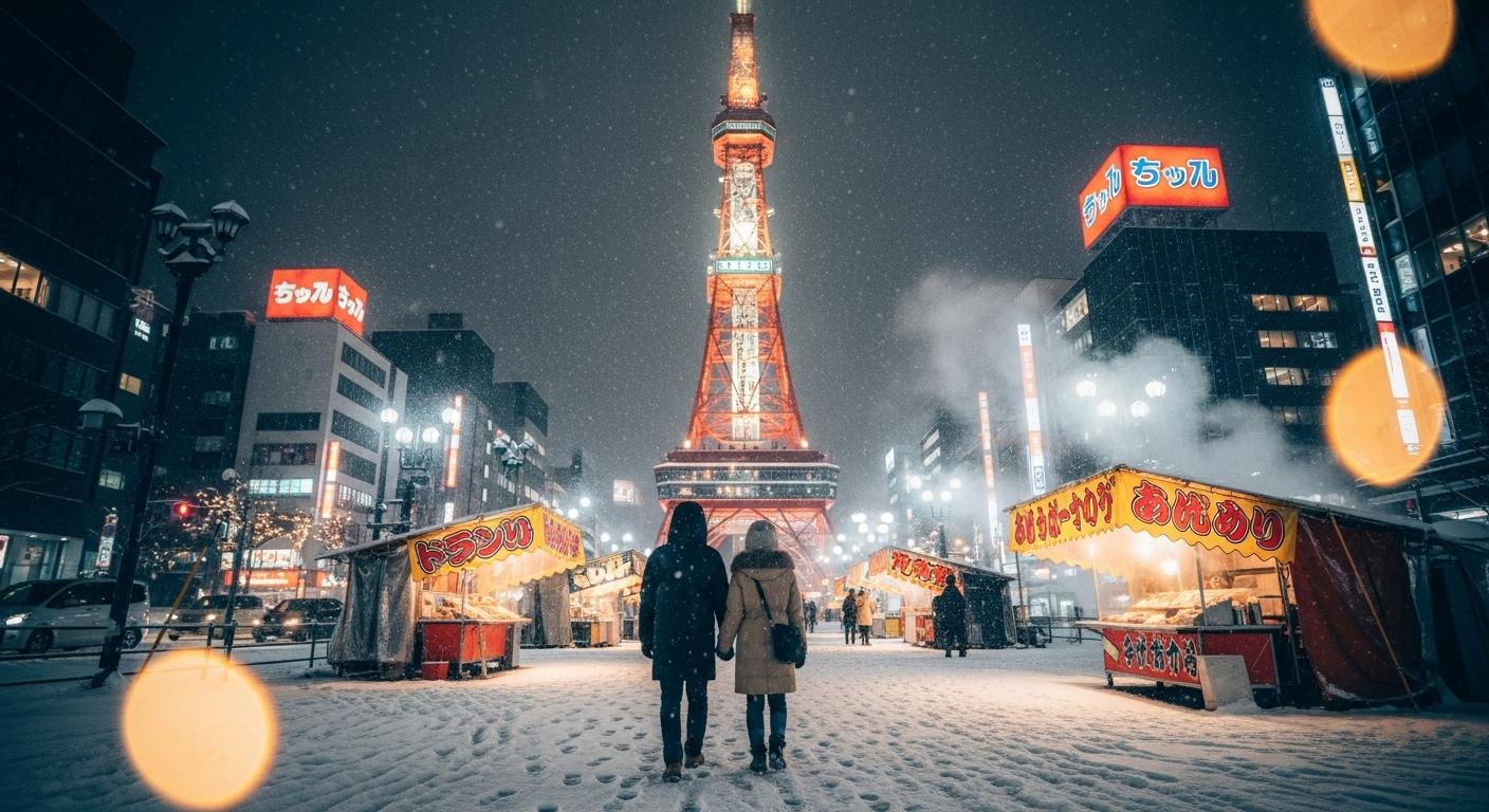 겨울 삿포로 여행 경비 3박 4일