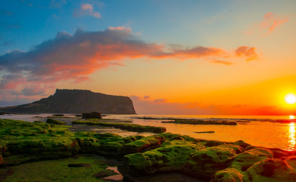 제주 광치기 해변