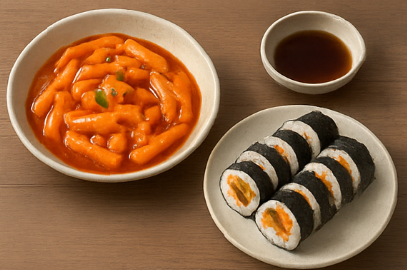 떡볶이 김밥 추억의학교앞분식