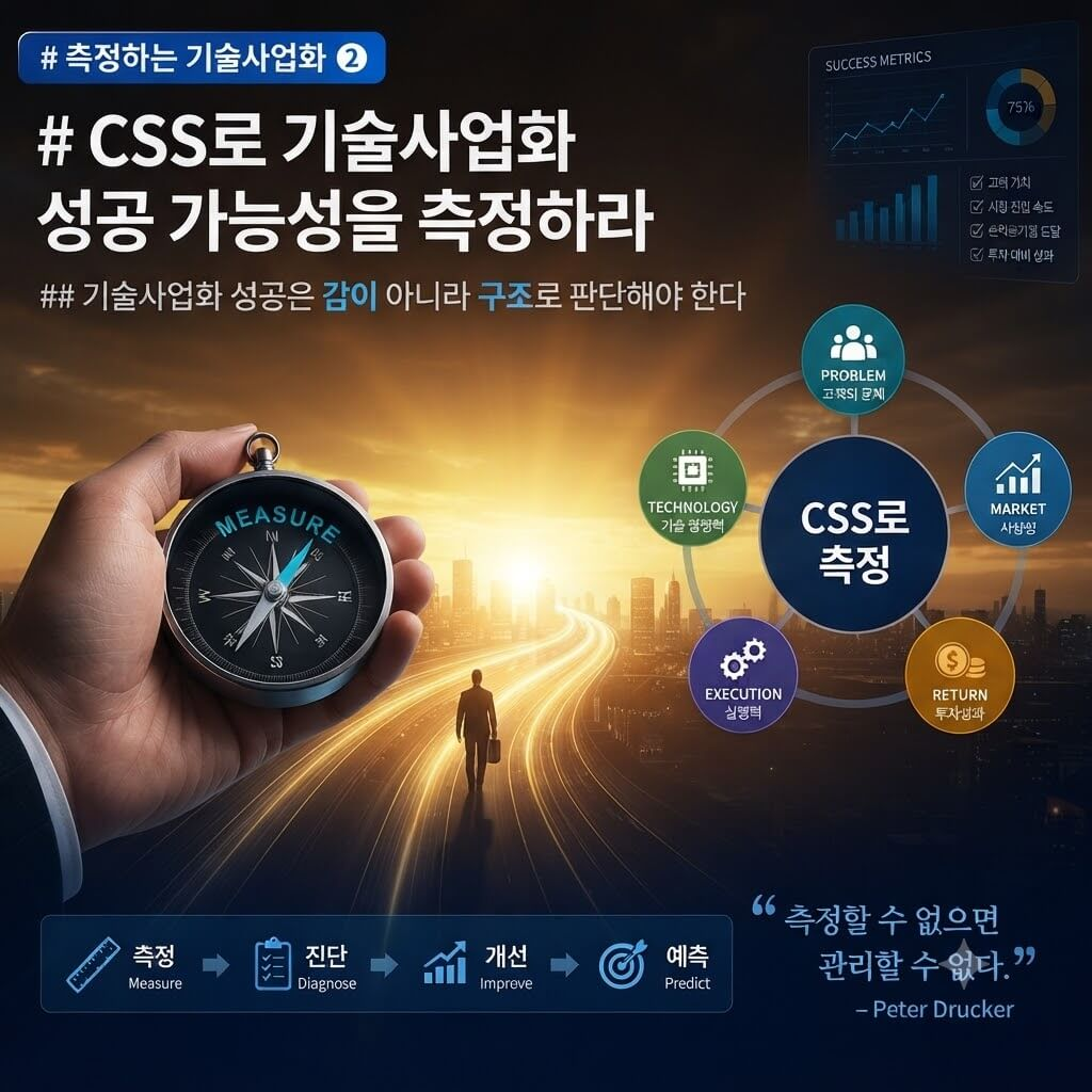 기술사업화 성공 가능성을 측정하라