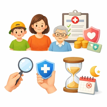 질병보험 보장 구조와 가입 기준 설명 이미지14