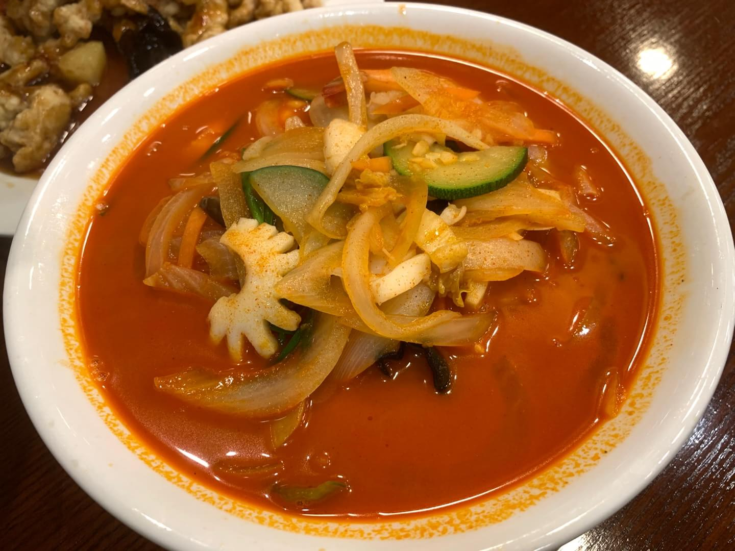 아리산채짬뽕