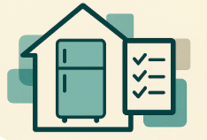 냉장고 수평 상태 확인