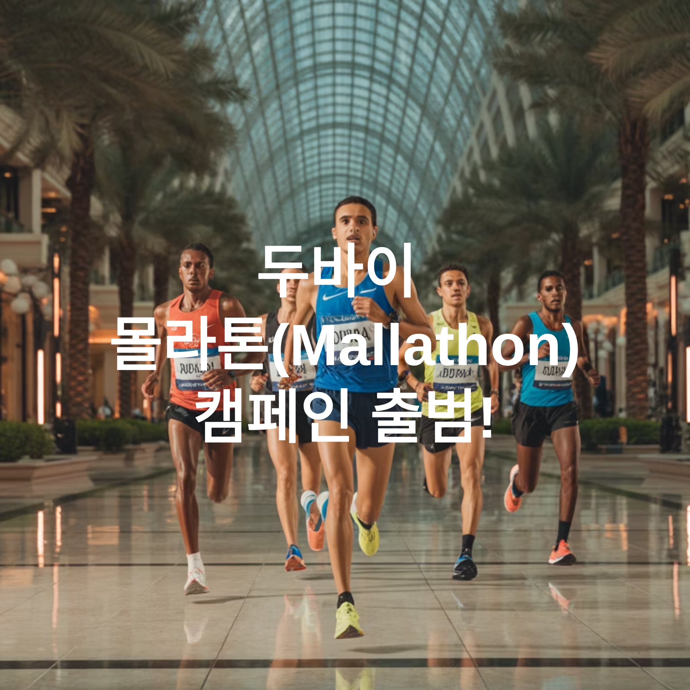 두바이 몰라톤(Mallathon) 운동 캠페인 출범