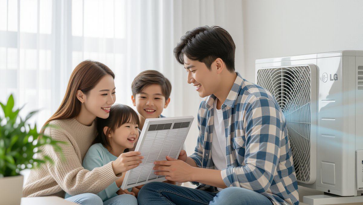 LG 에어컨 실외기 4번 오류 해결