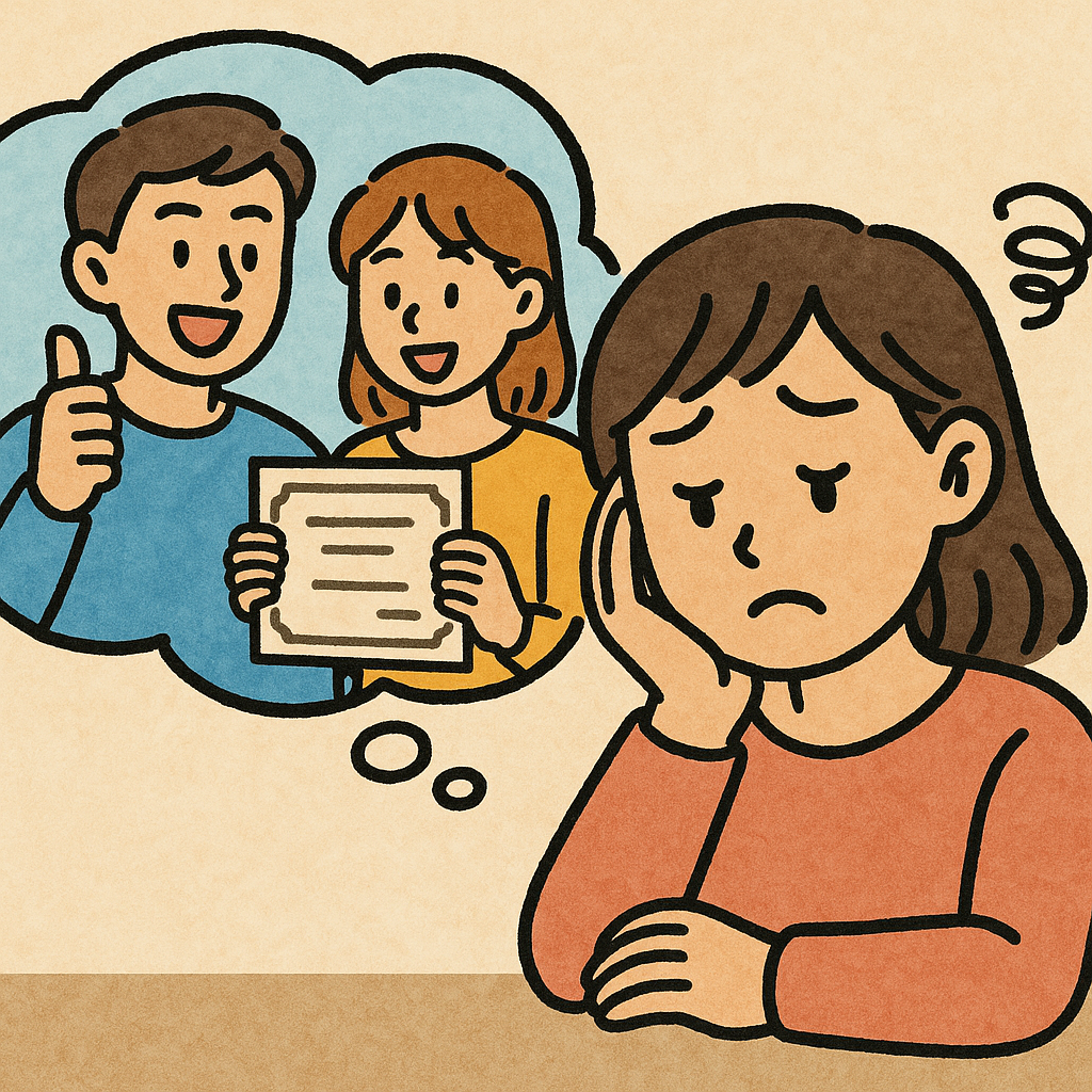 비교감정에서 벗어나기