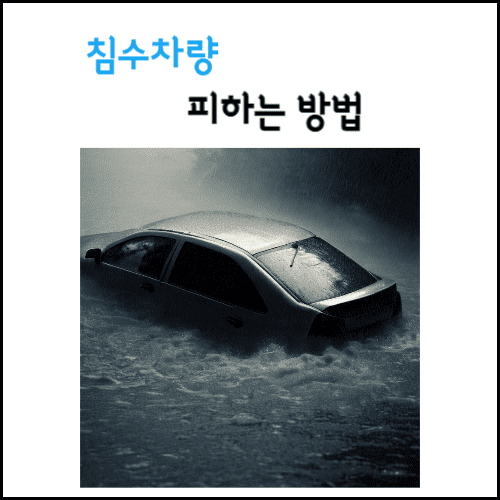 침수차 피하는 방법 썸네일