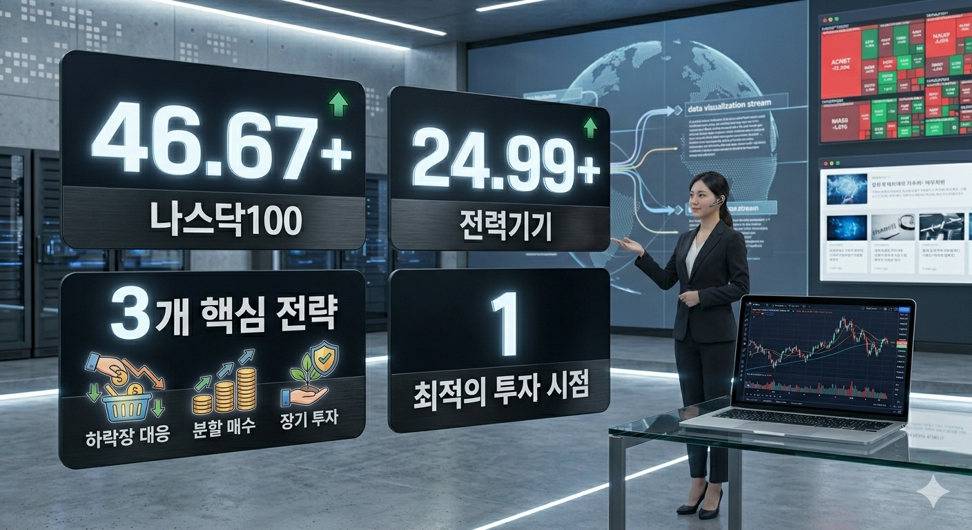 나스닥100 tiger전력기기