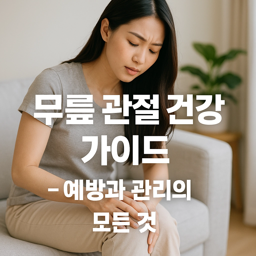 무릎 관절 건강 가이드 - 예방과 관리의 모든 것