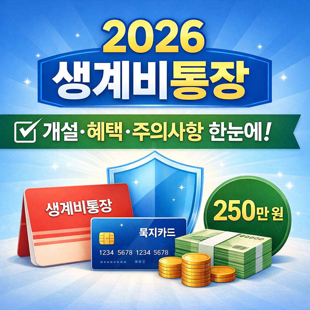 2026생계비통장