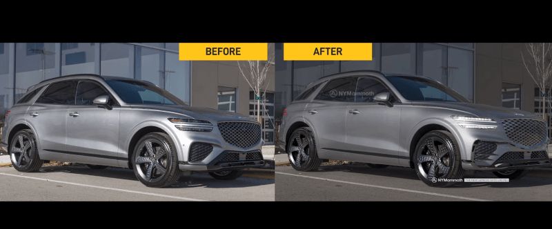 제네시스 GV70 페이스리프트 출시 디자인 실내 제원 성능