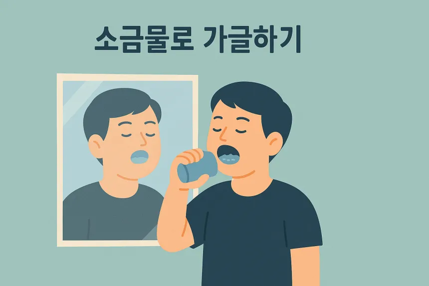 편도염 빨리 낫는 법