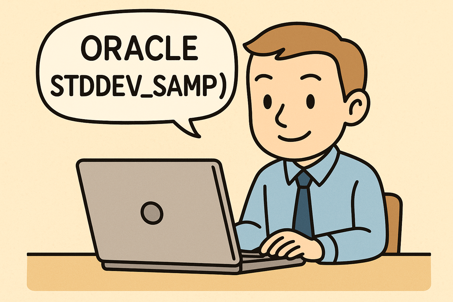 오라클 STDDEV_SAMP() 함수로 표본 표준편차 쉽게 이해하기