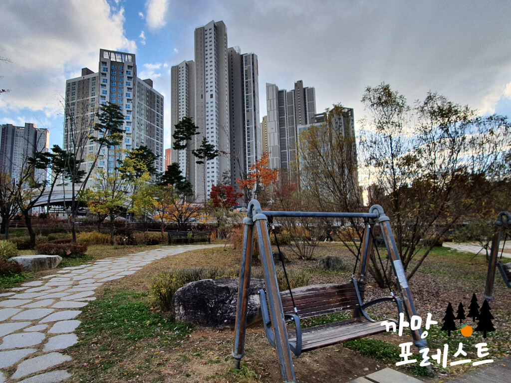 광교호수공원 산책로