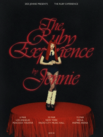 제니, 3월 7일 첫 솔로 정규 앨범 'Ruby' 발매 및 전 세계 쇼 개최