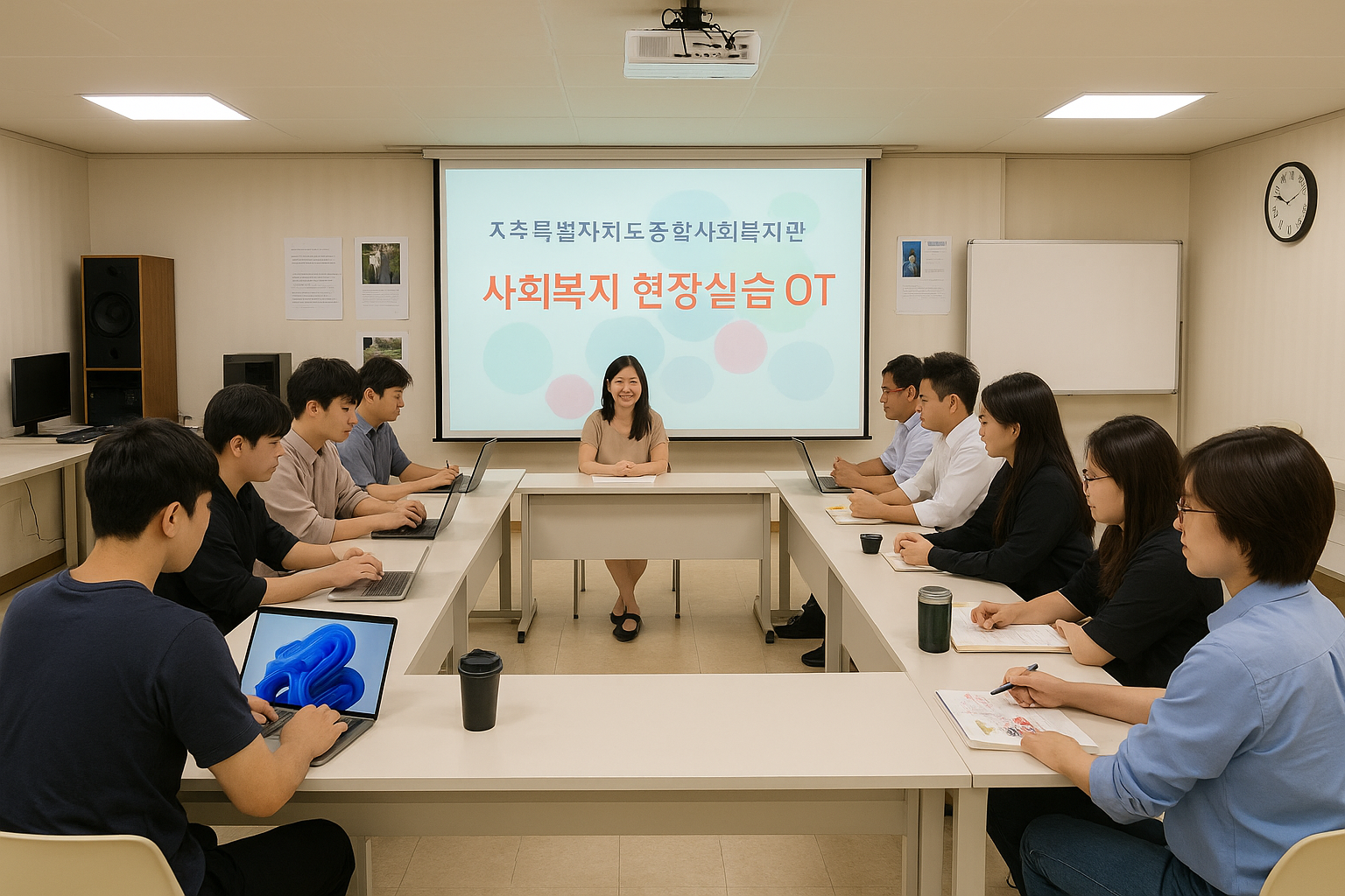 사회복지사 2급 실습 오리엔테이션 현장