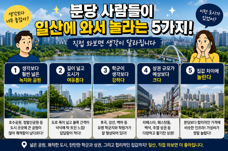 일산이 좋은 이유