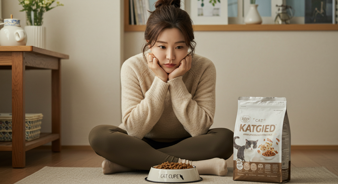 고양이 사료 고르기