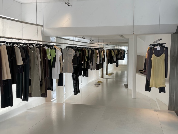 Paloma Wool Paris pop up store interior