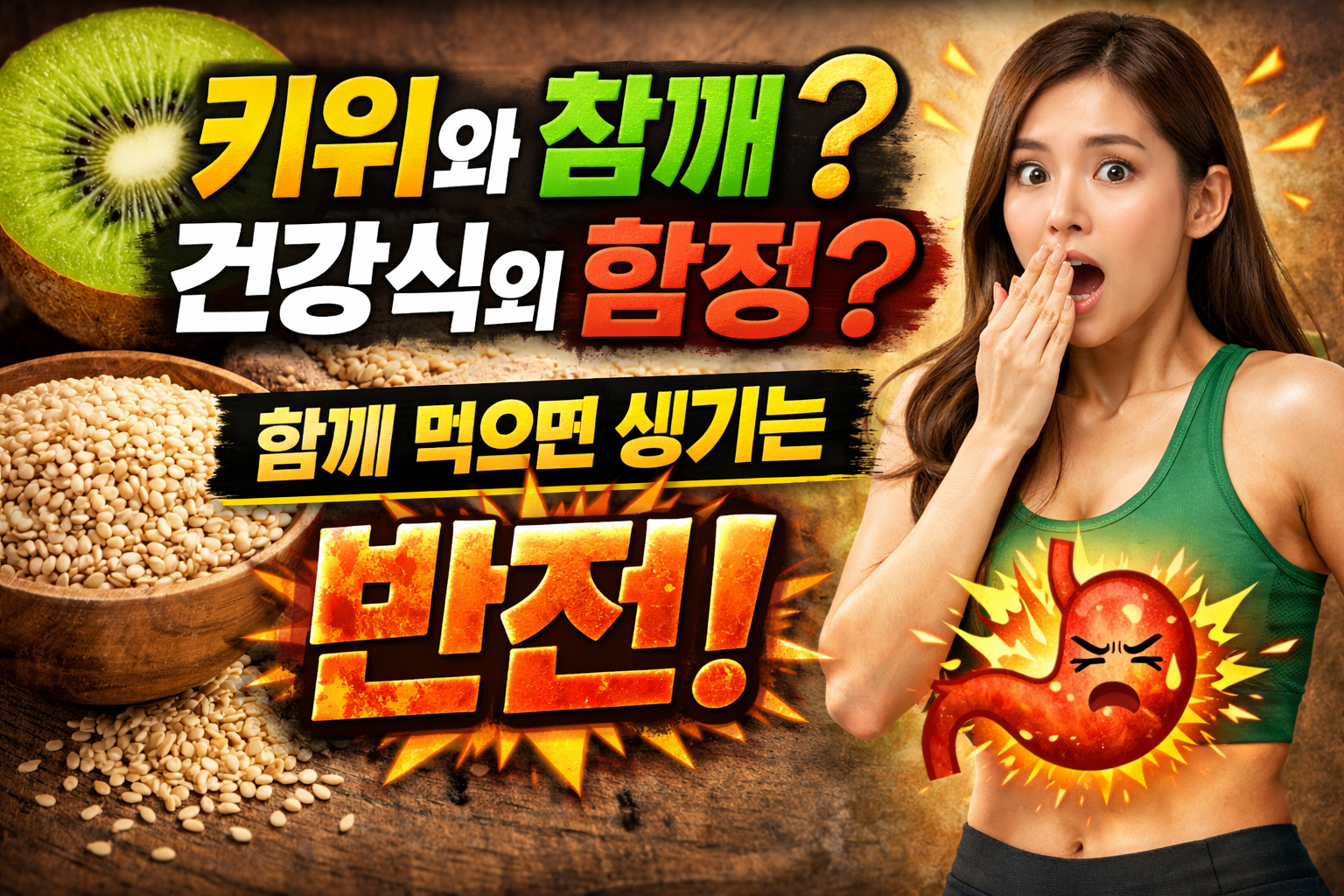키위와 참깨