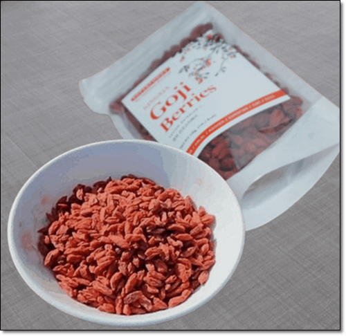 구기자 영양성분, 건 구기자