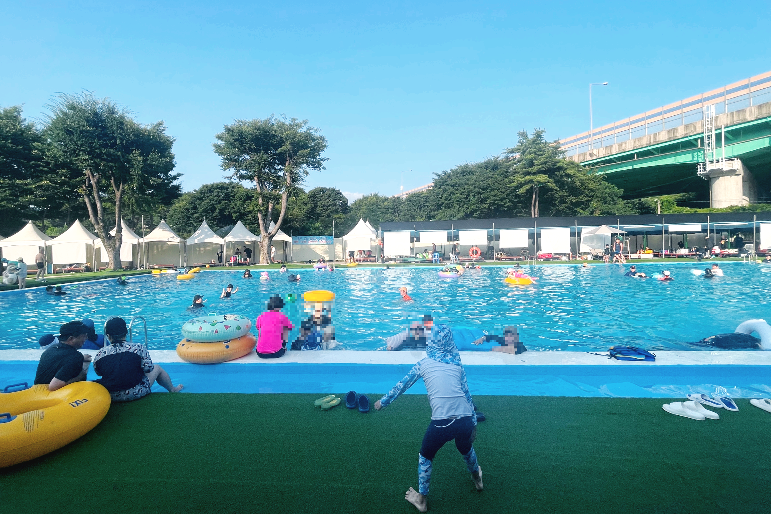 송추 로얄 수영장 성인풀장 사진